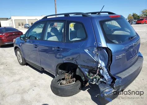 2015 Subaru Forester 2.5I from USA, damaged, VIN JF2SJABC4FH433660